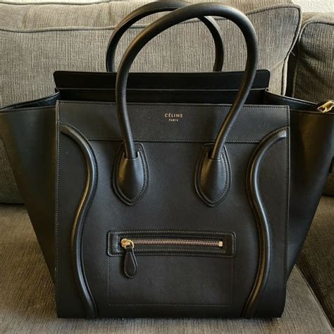 authentic celine mini luggage bag|kaia celine victoria bag.